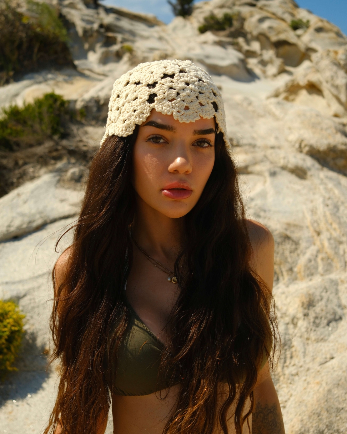 Handmade Flower Hat