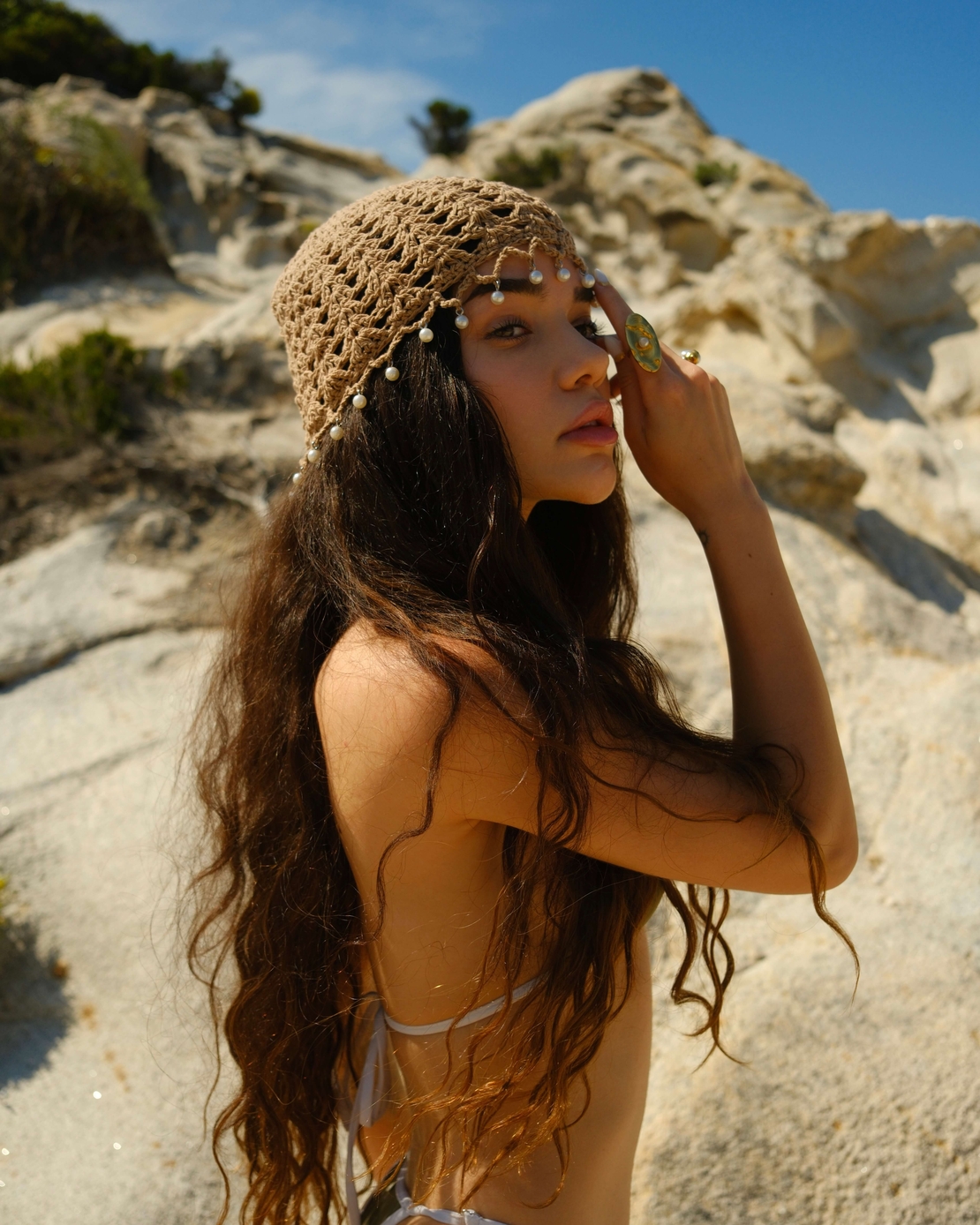Handmade Skull Hat