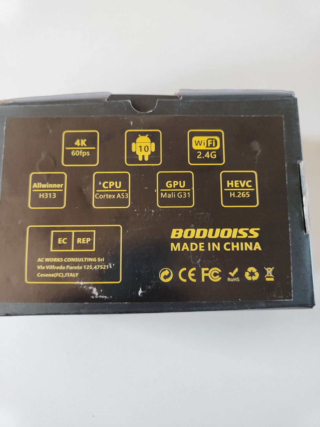 Android tv box X96Q