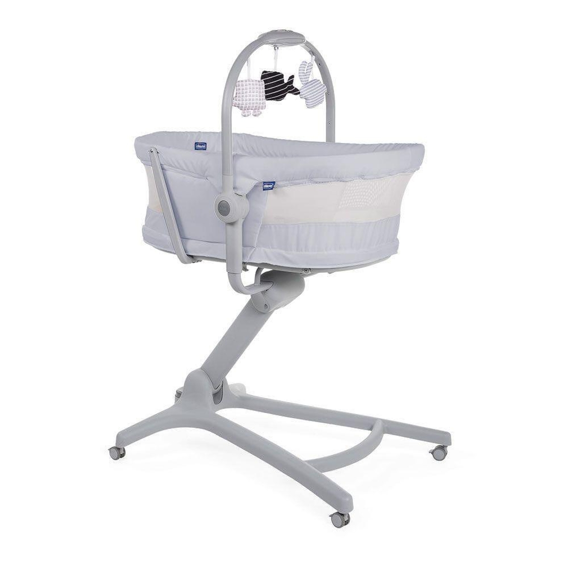 Chicco Baby Hug Air 4 in 1 - кошара, шезлонг, стол за хранене, първият стол Stone