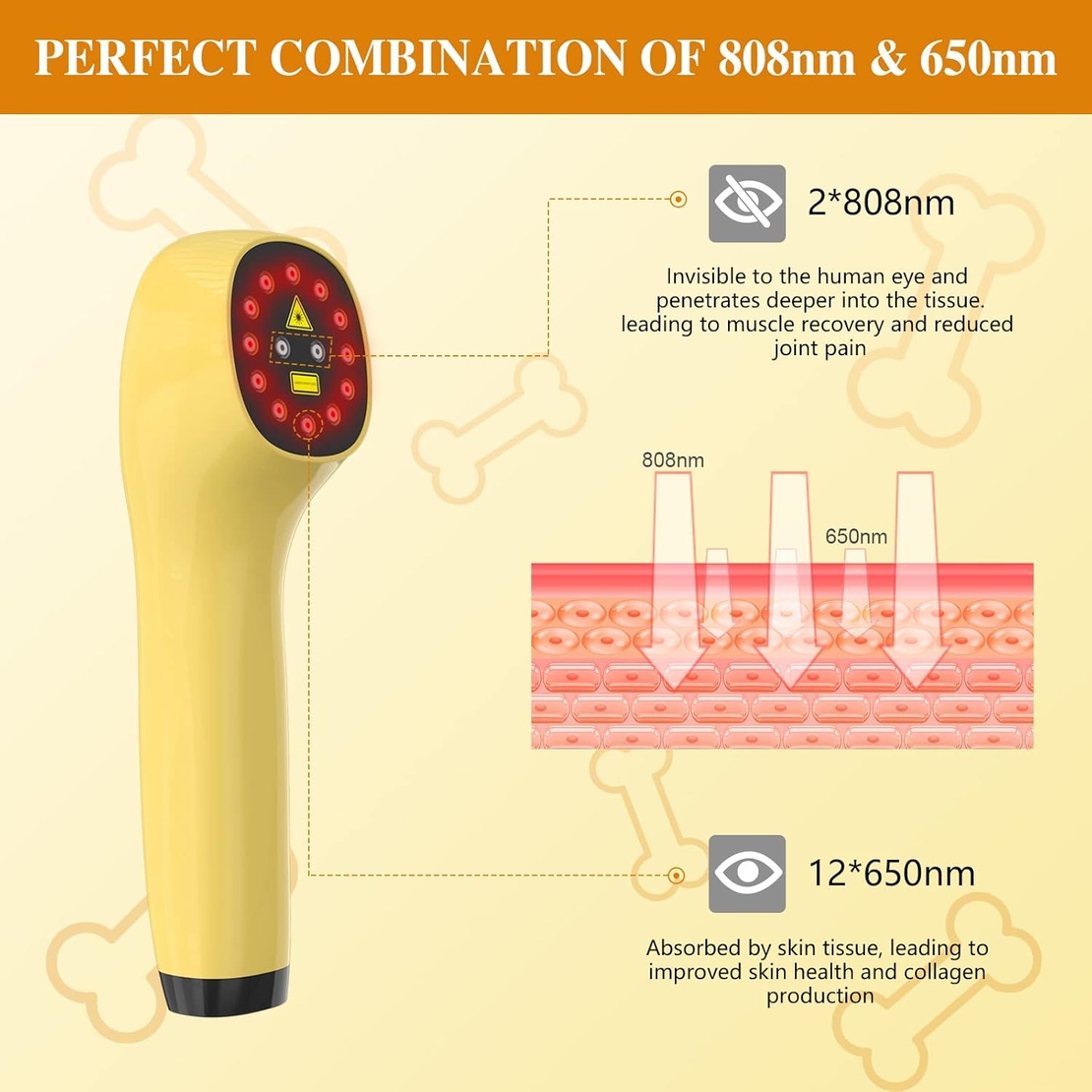 Pet red light therapy device