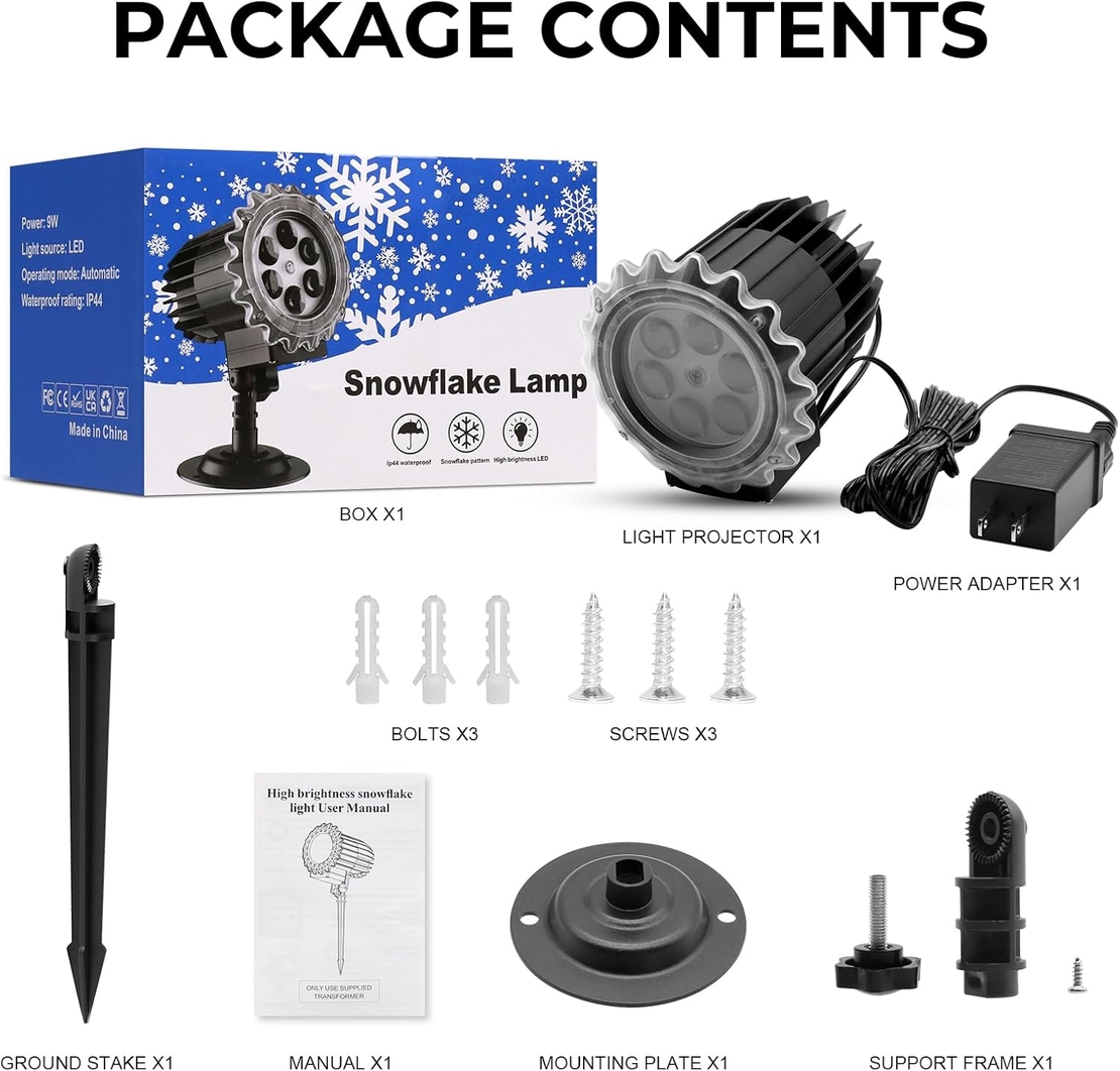 Snowflake Projector Lights