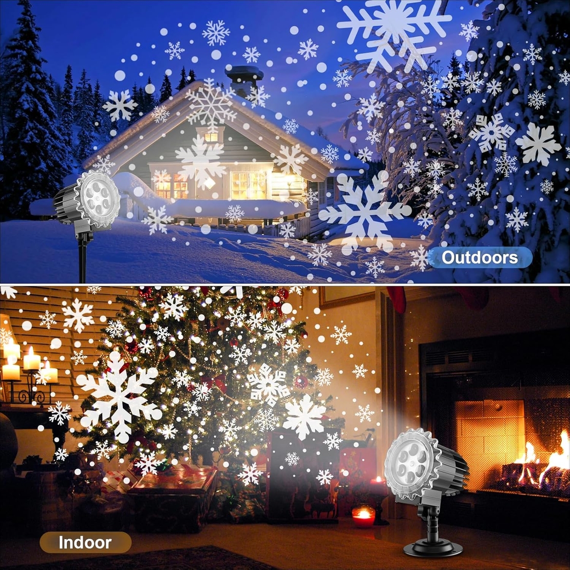 Snowflake Projector Lights