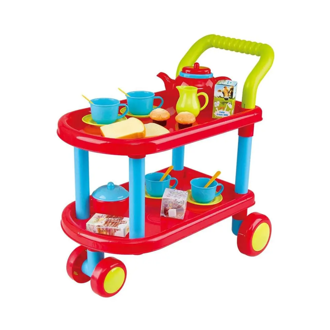 PlayGo 23-piece Tea Time Trolley Set