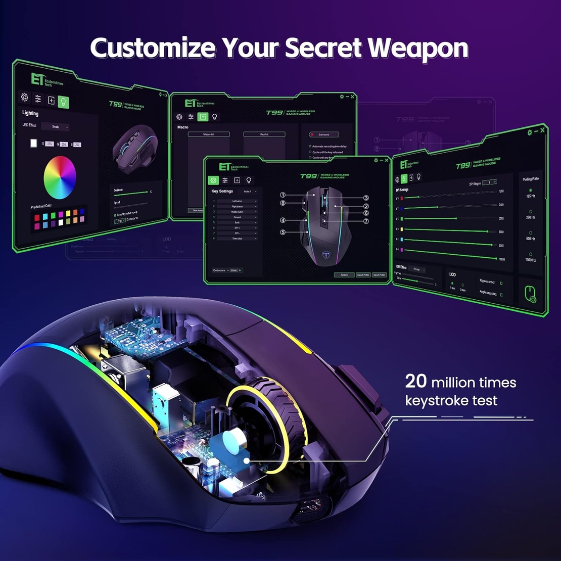 RISOPHY PC365A Wireless Optical Mouse