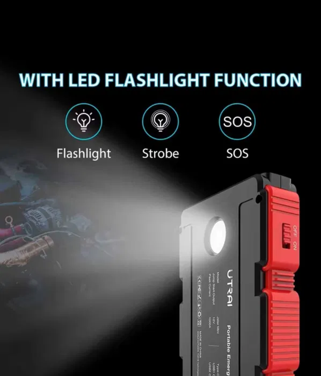 Utrai jump starter booster