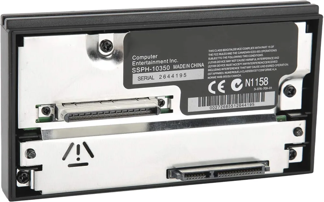 Interface Network Adapter, SCPH‑10350 Portable Network Adapter for PS2 Fat Game Console Socket HDD