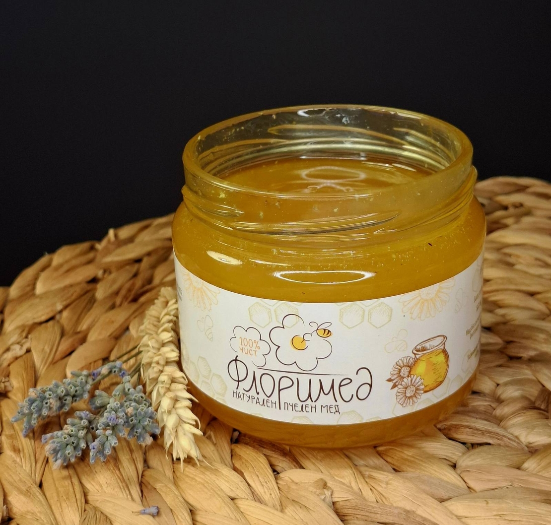 Чист пчелен мед - 400гр.