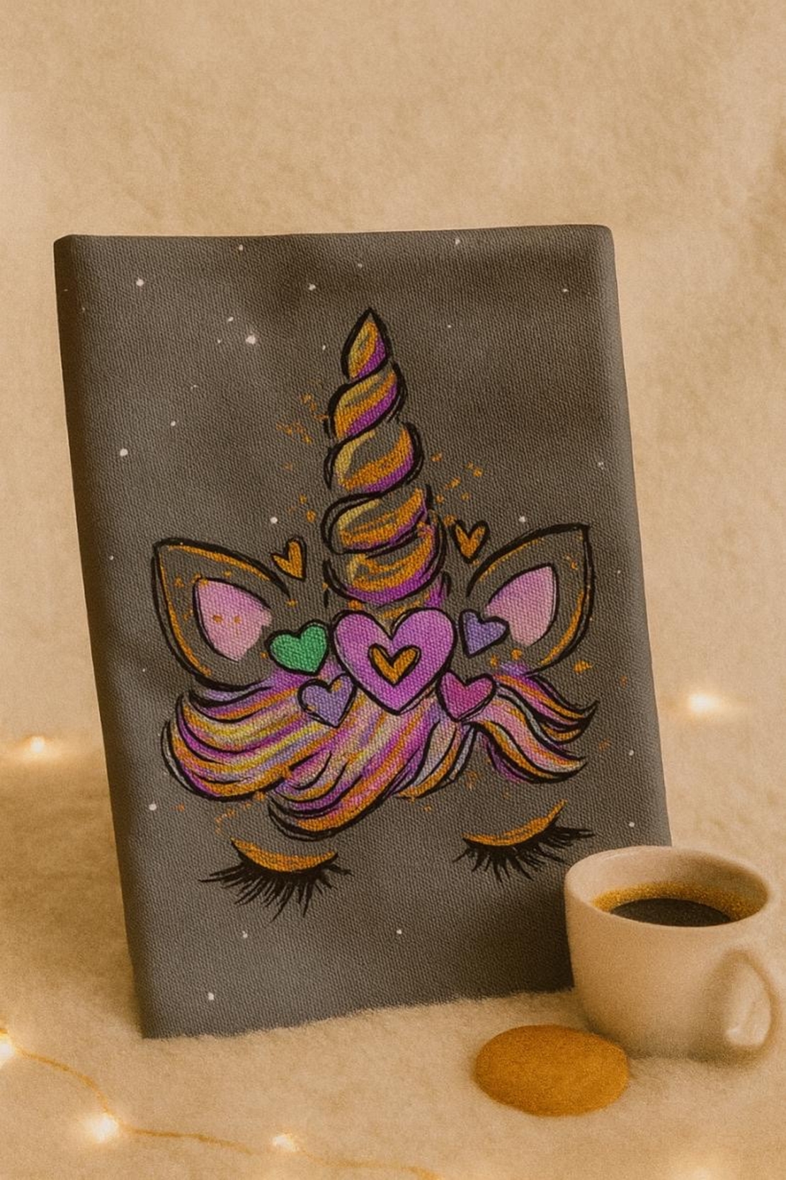 Подвързия за книга пони | Хендмейд уют и стил