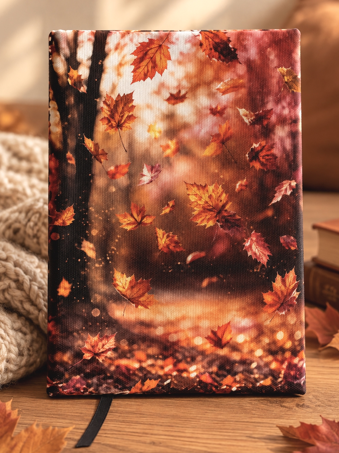 Подвързия за книга цветя и книги 