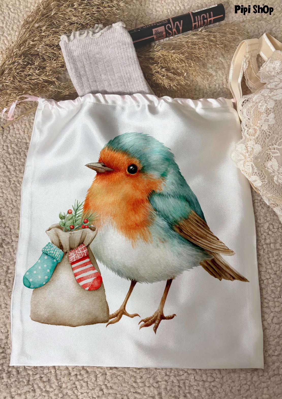 Сатенена торбичка 