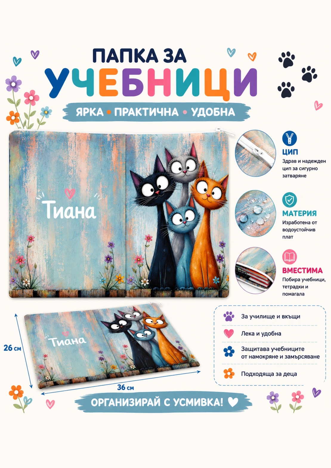 Папка за учебници/документи 