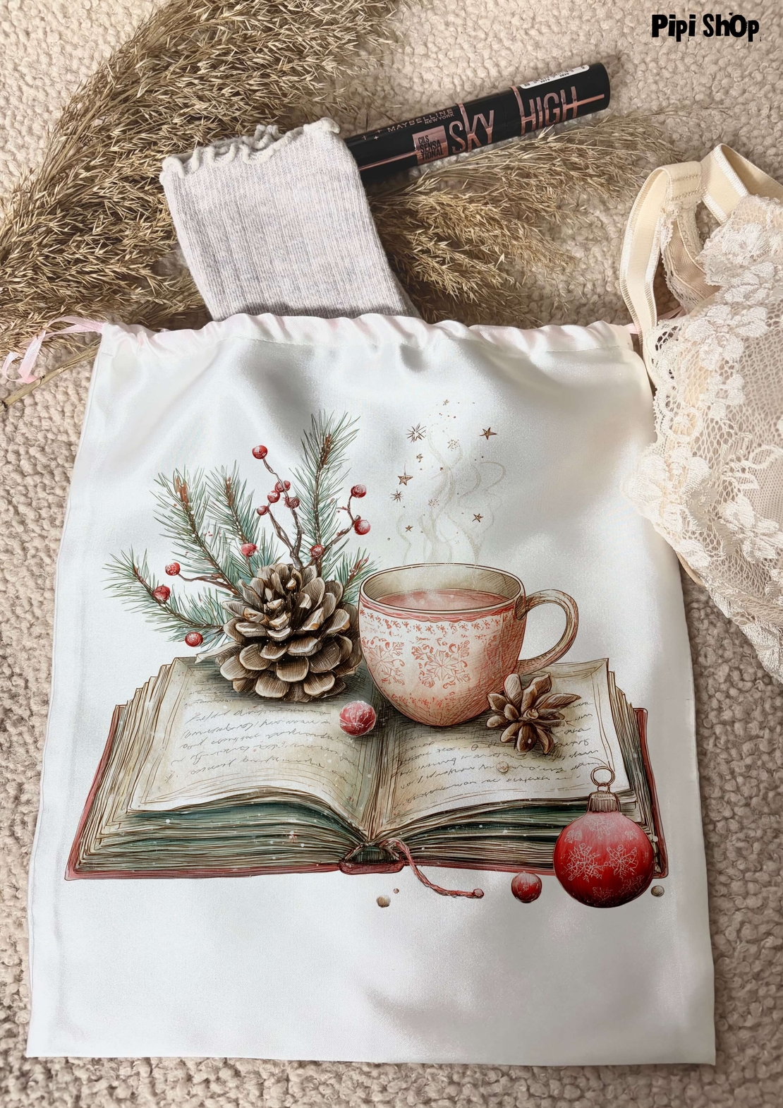 Сатенена торбичка 