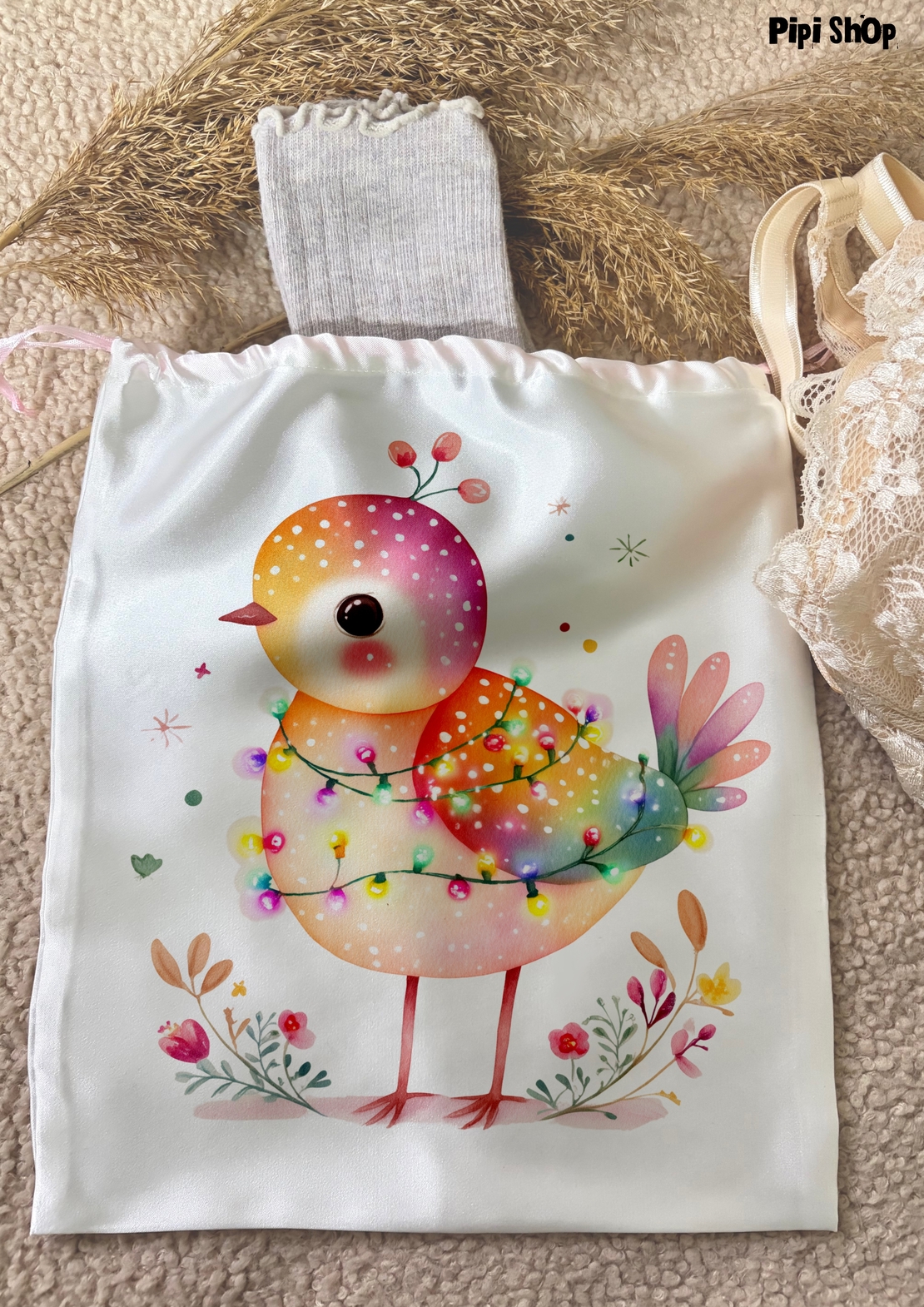 Сатенена торбичка 