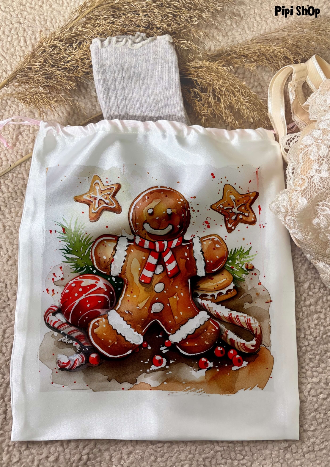 Сатенена торбичка 