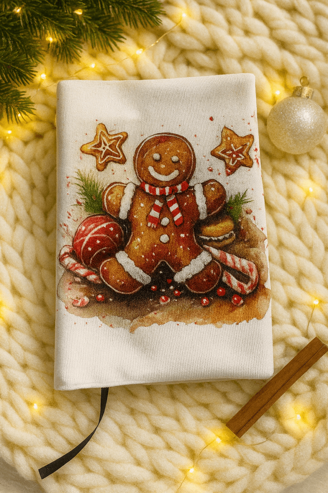 Коледна подвързия за книга с възможност за персонализация