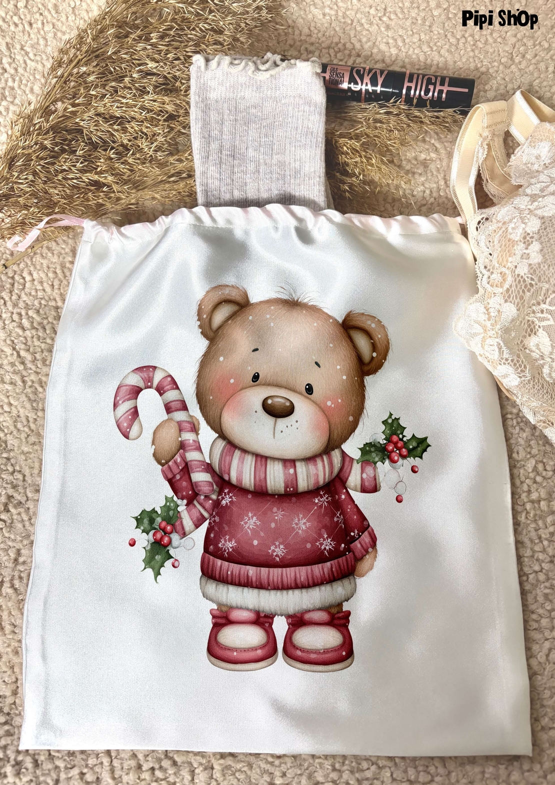 Сатенена торбичка 