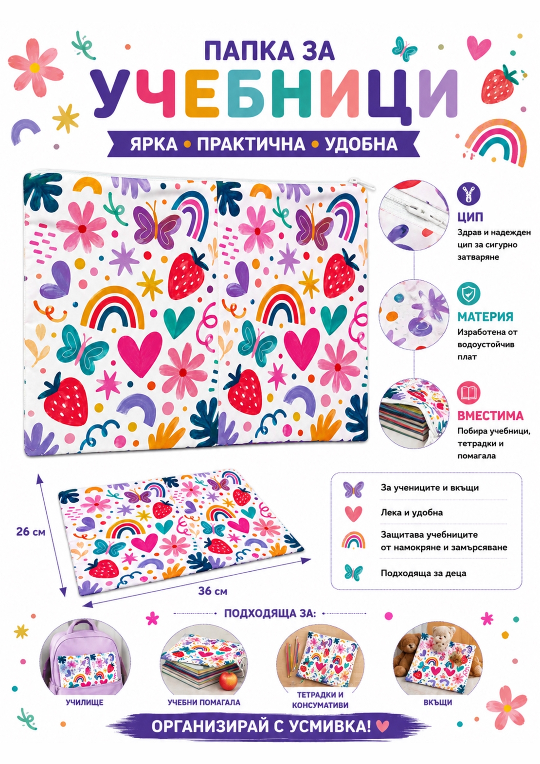 Папка за учебници/документи 
