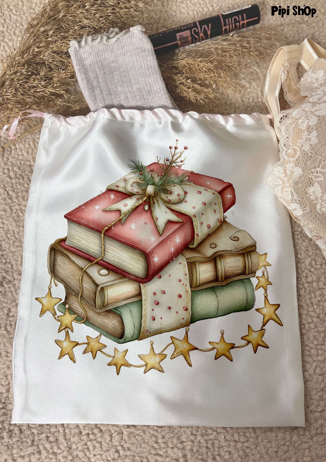 Сатенена торбичка 