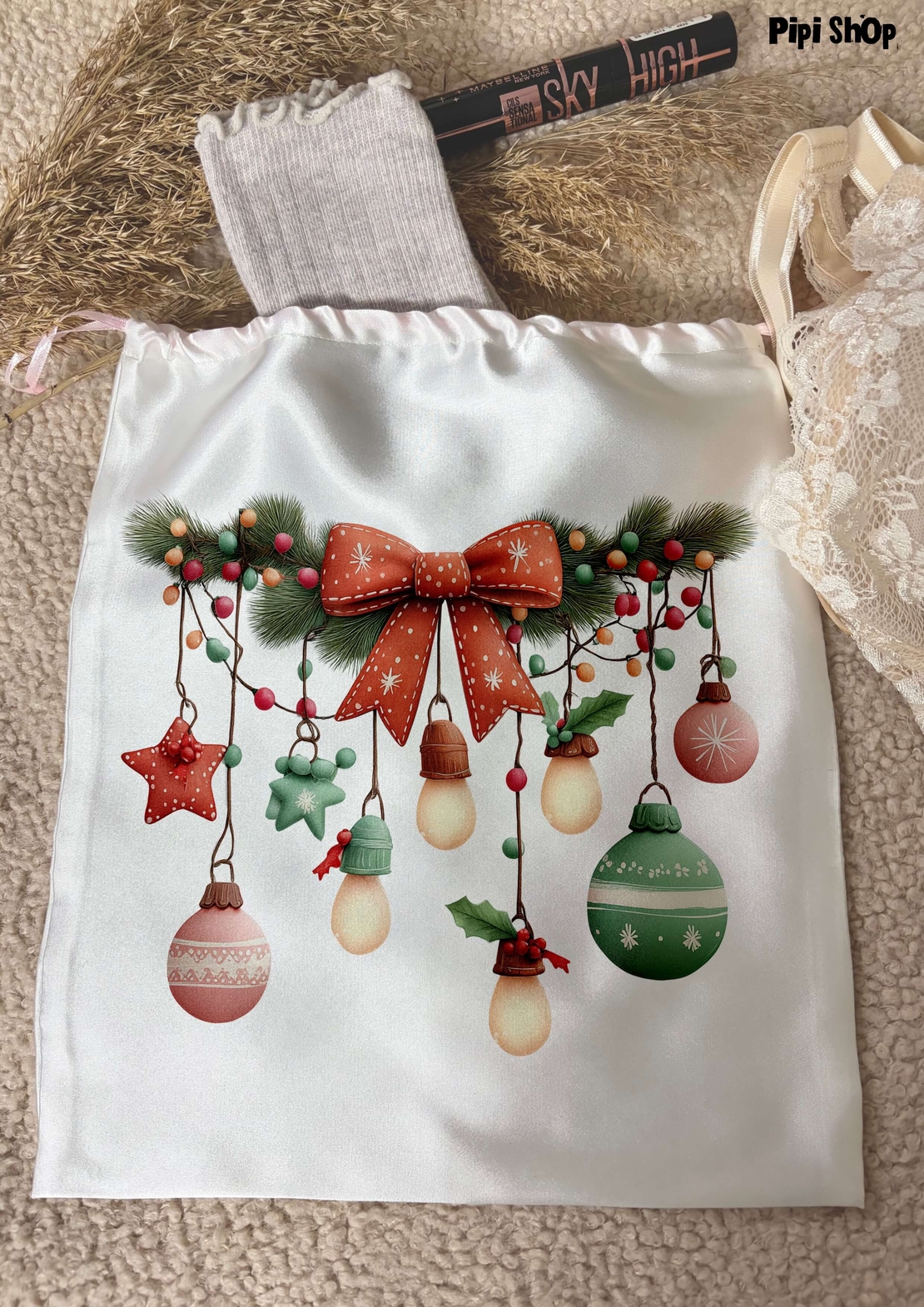 Сатенена торбичка 