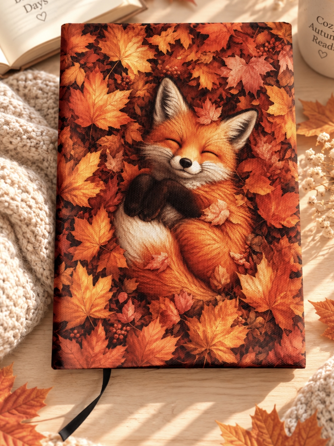 Подвързия за книга цветя и книги 