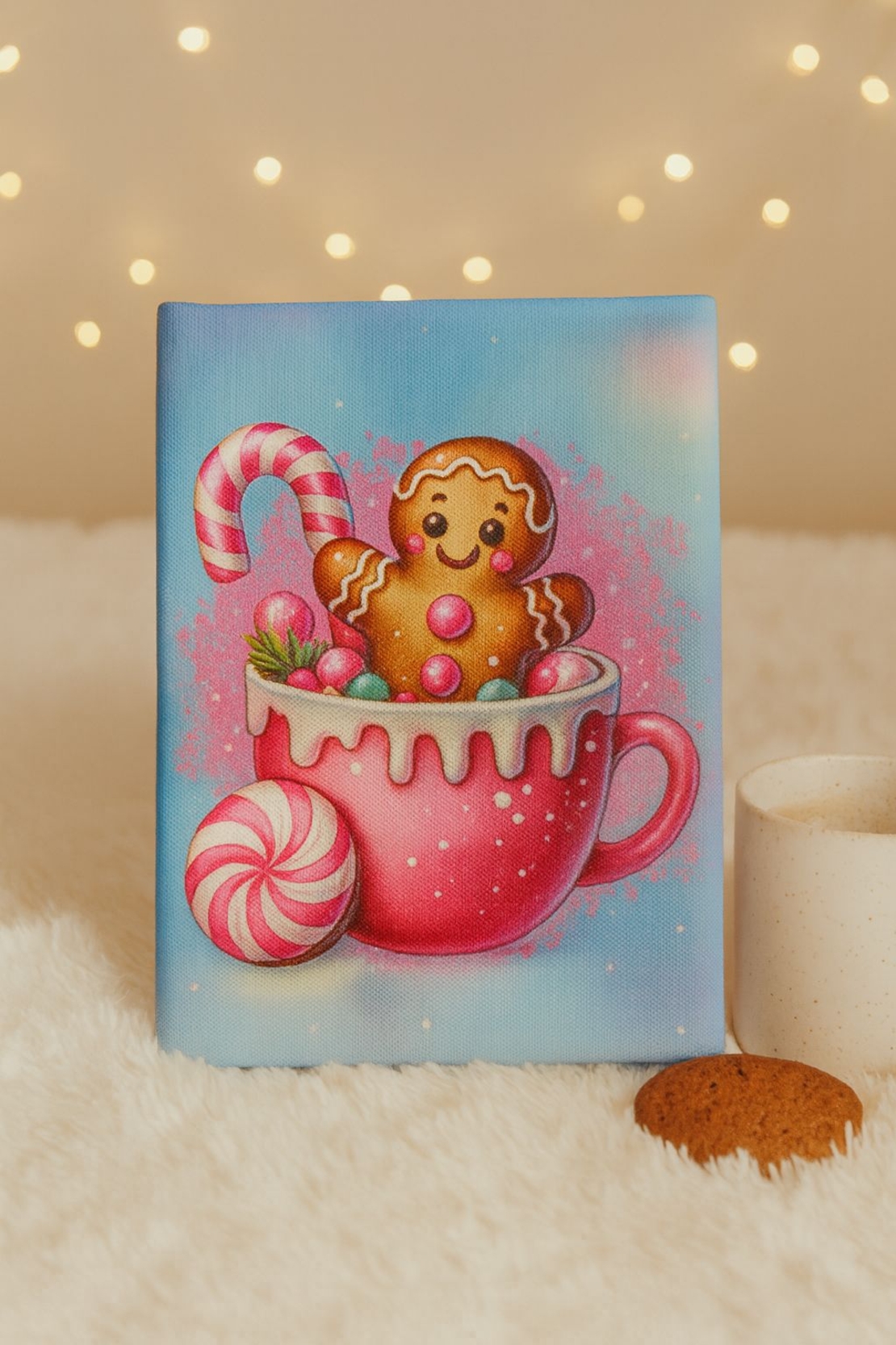 Коледна подвързия за книга с възможност за персонализация