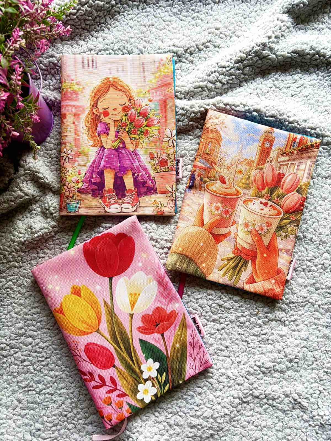 Сет от 3бр. подвързии за книги 