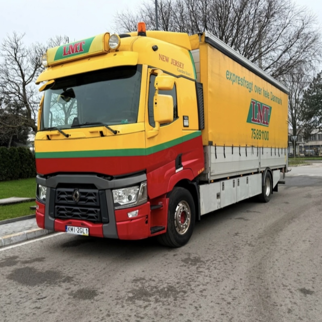 Renault T 2017 18Т ПАДАЩ БОРД