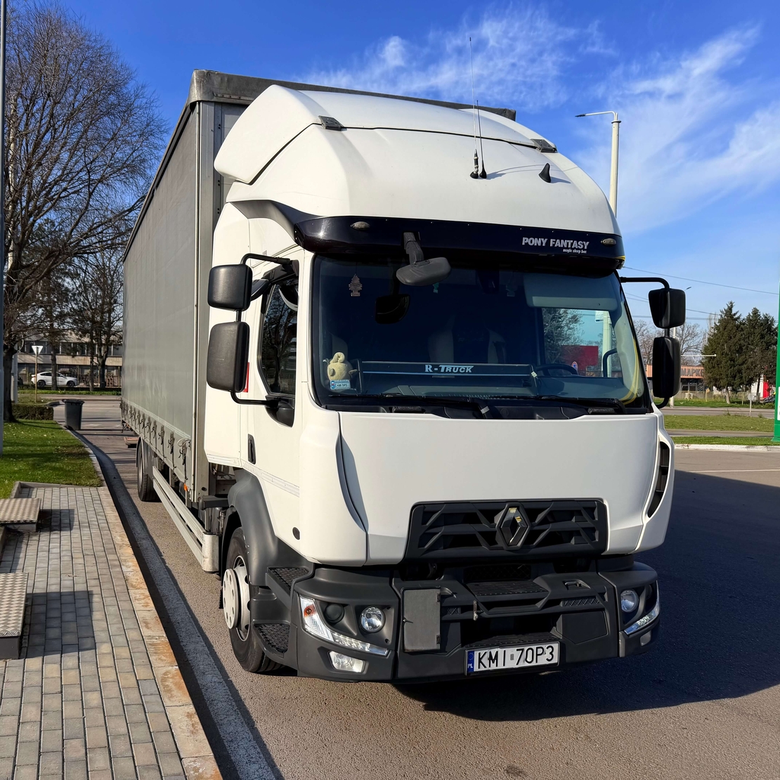 Renault D16 2018 ПАДАЩ БОРД