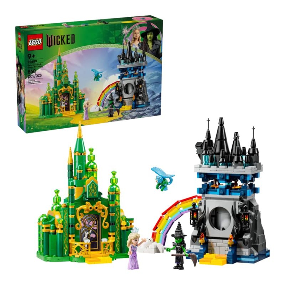 LEGO® Wicked Изумруденият град и дворецът Киамо Ко 75689