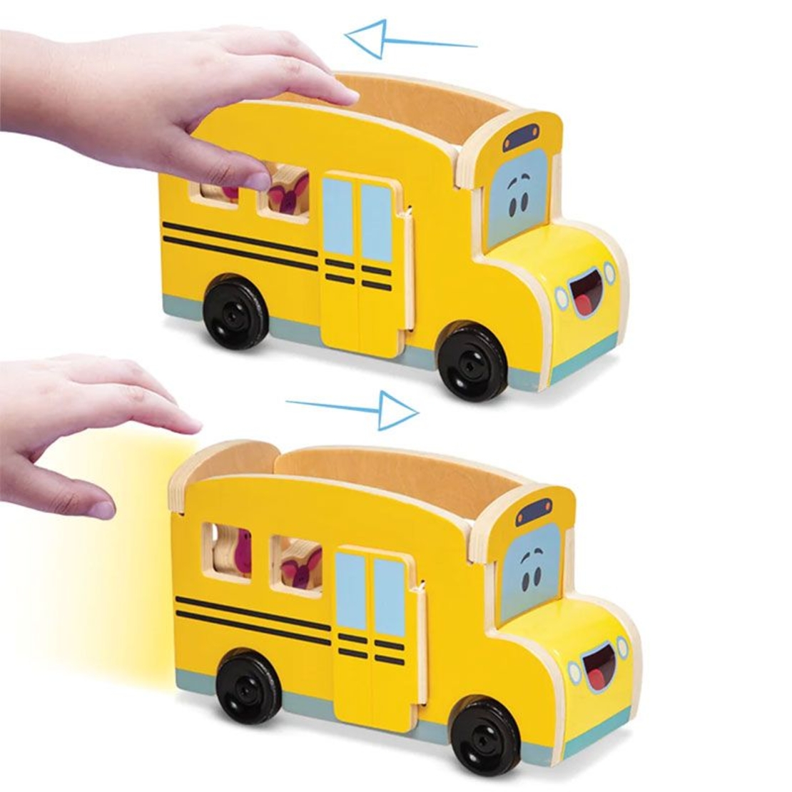 Дървен училищен автобус Melissa & Doug Blue's Clues & You, 33011
