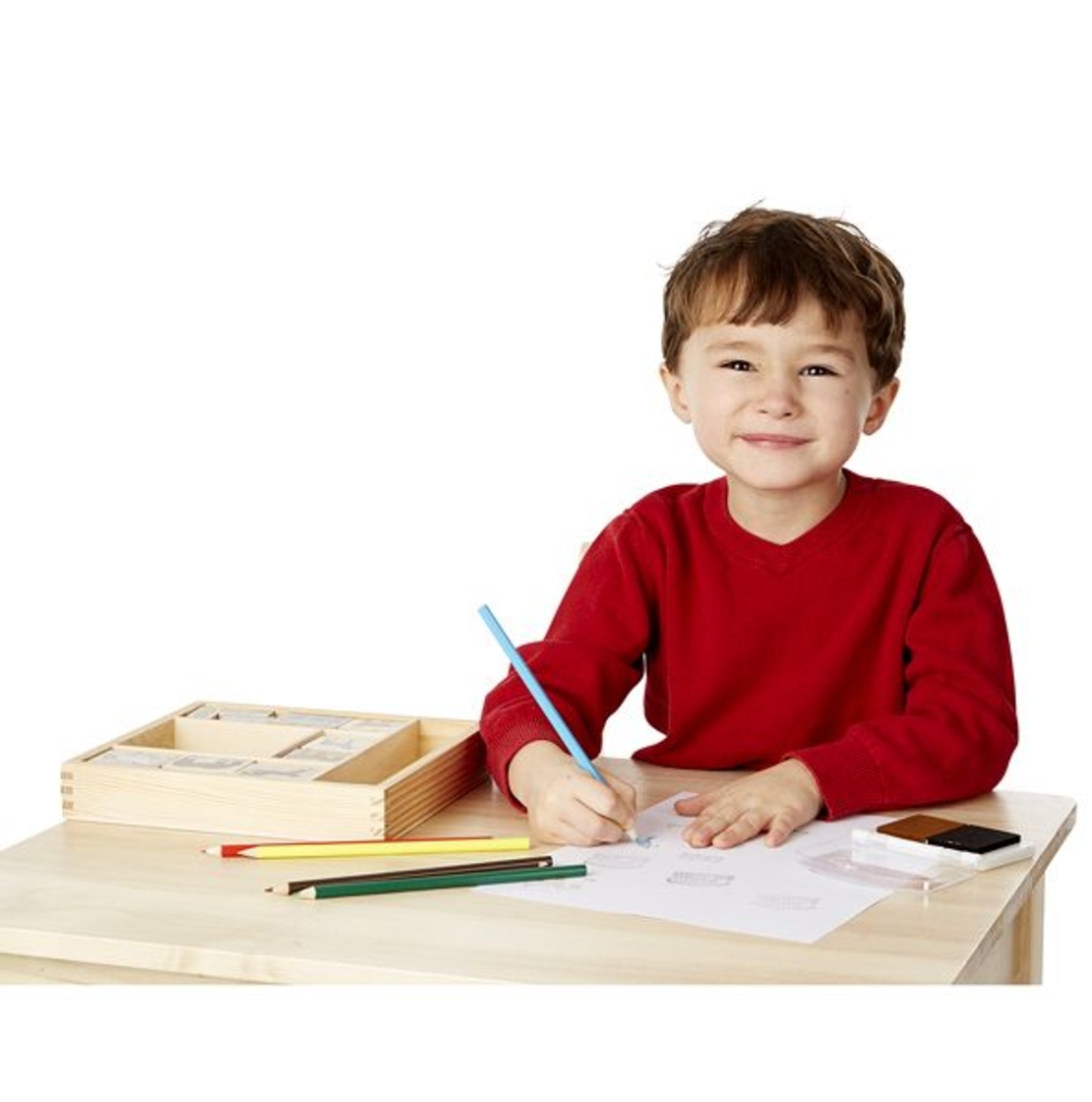 Дървени печати Melissa and Doug Кончета 12410
