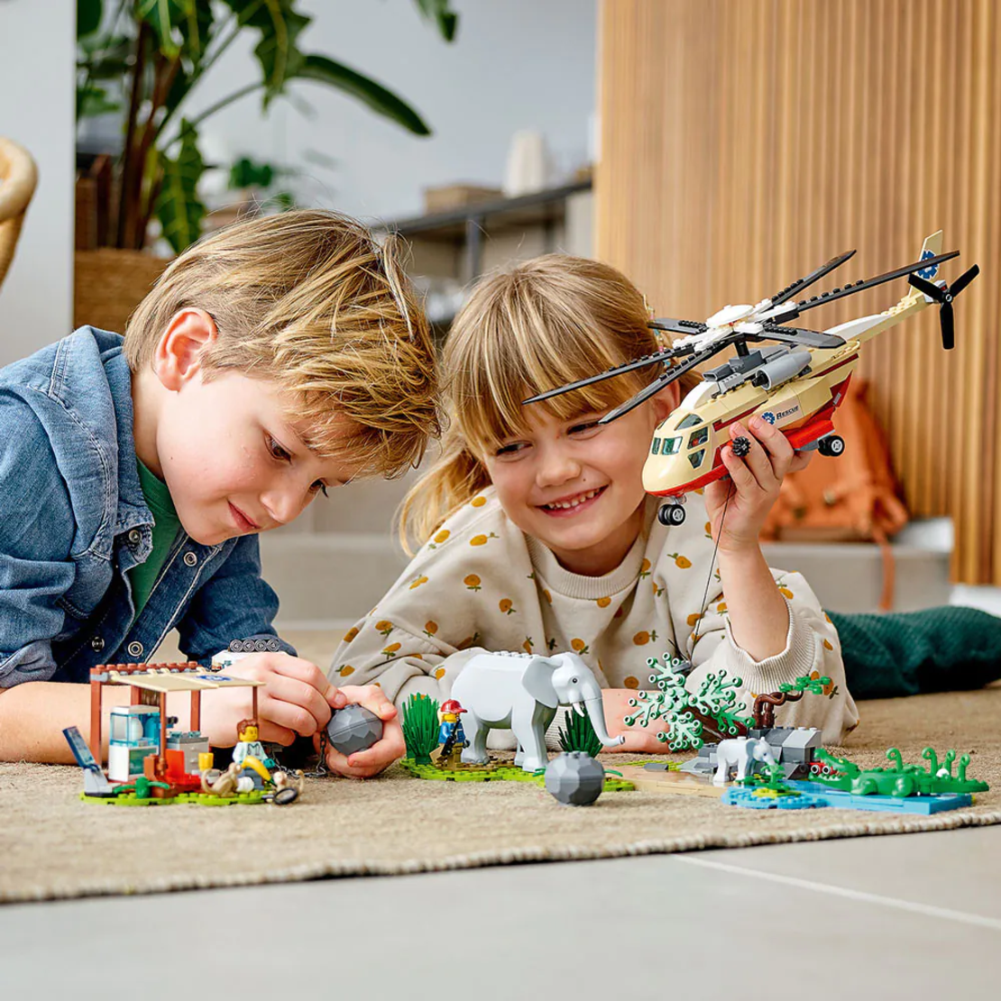 LEGO® City Операция за спасяване на дивата природа 60302