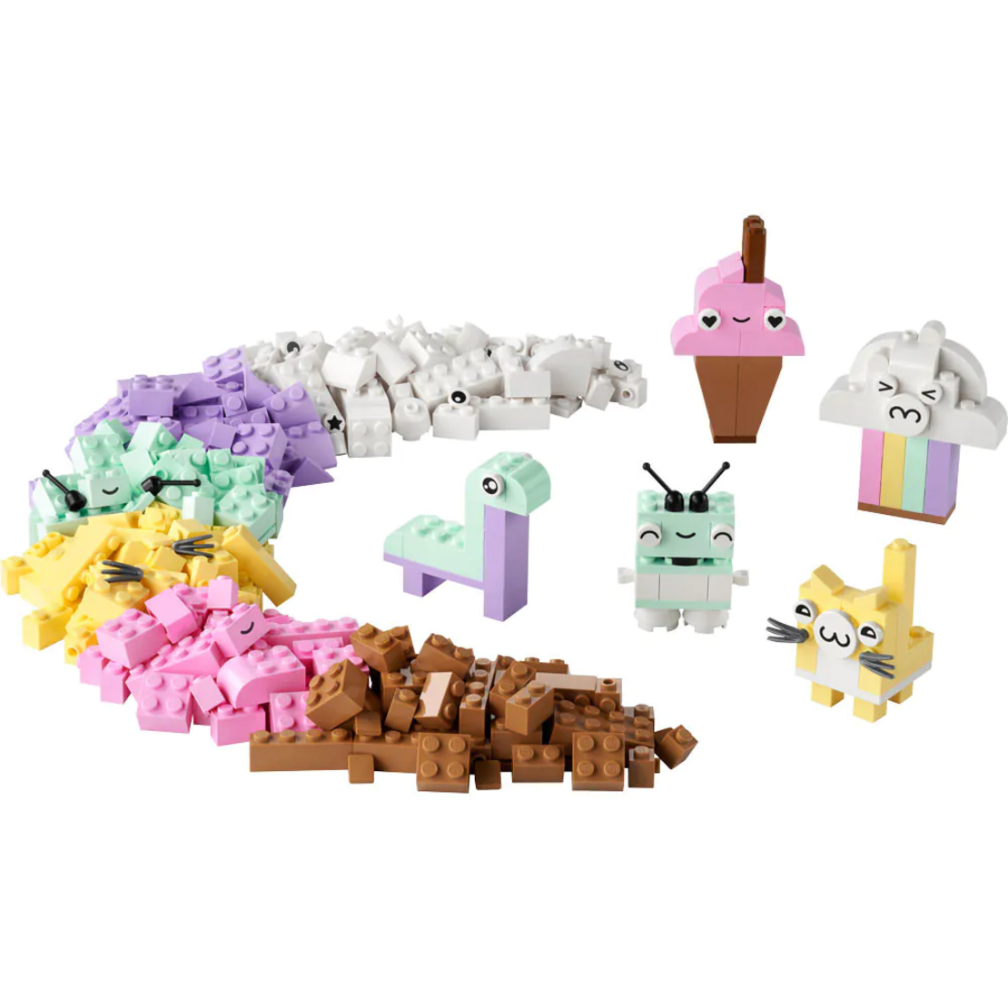 LEGO® Classic Творчески забавления с пастелни цветове 11028