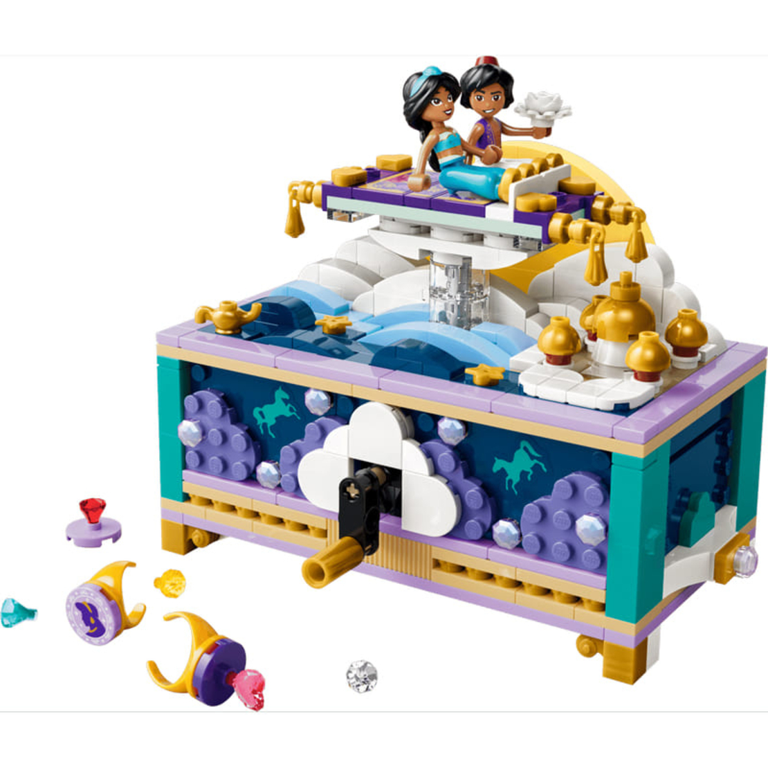 LEGO® Disney Princess Кутия за бижута на Ясмин 43295