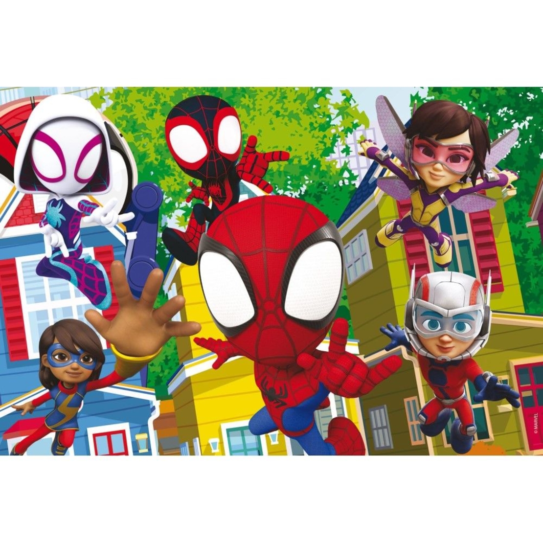 Детски пъзел Lisciani Plus Marvel Spidey Това е отбор 24ч.