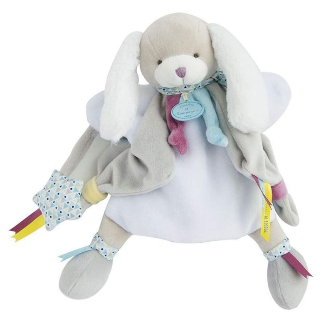 Плюшено кученце за гушкане Doudou Toopi Boy, DC3082, 28см.