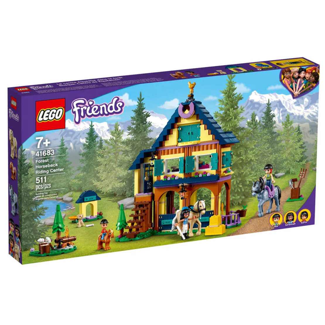 LEGO® Friends Горски център за езда 41683