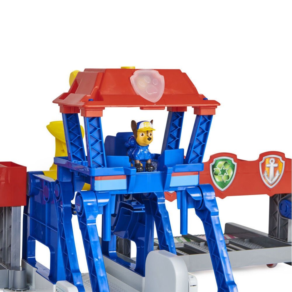 Игрален комплект Spin Master Paw Patrol Big Truck Pups с превозни средства и фигура, с музика и светлини