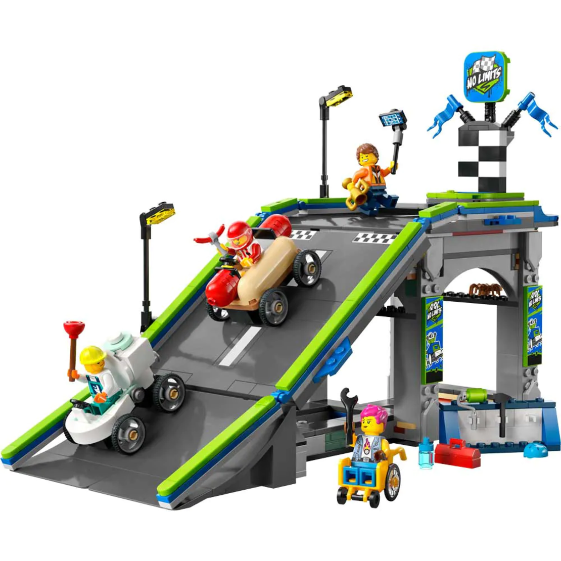 LEGO® City Рампа за състезателни коли 60460
