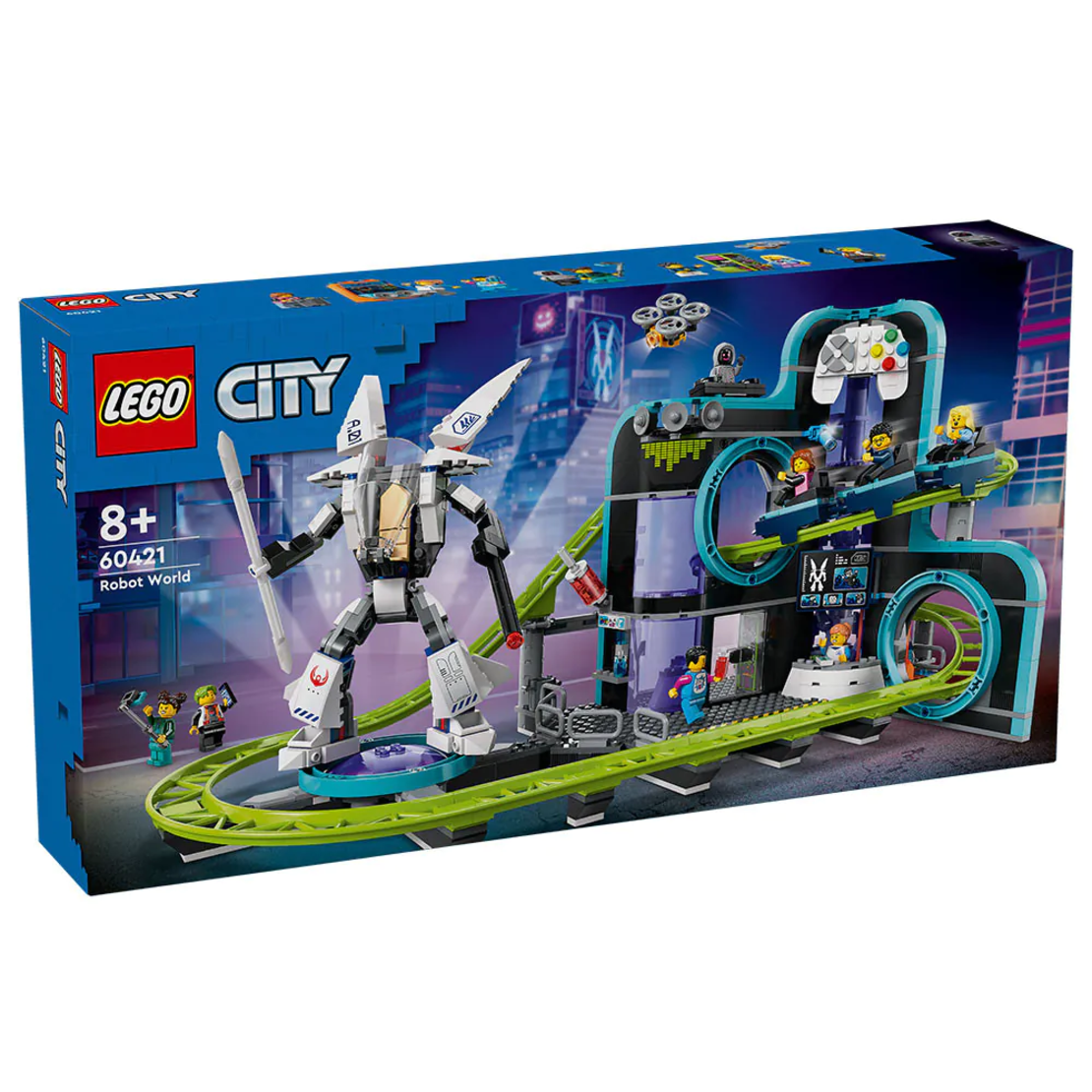 LEGO® City Увеселителен парк с роботи 60421