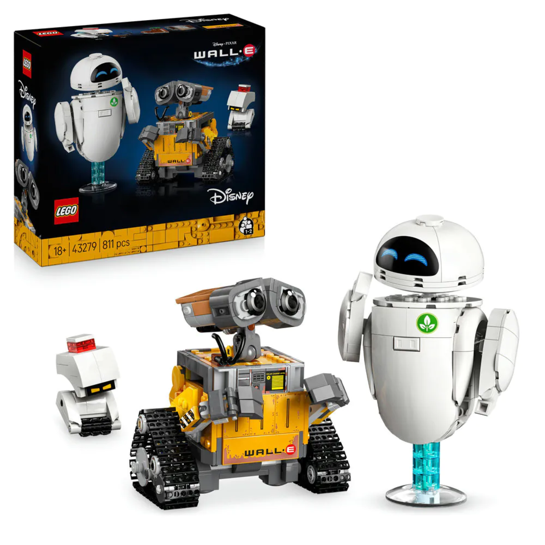 LEGO® Disney и Pixar WALL-E AND EVE 43279