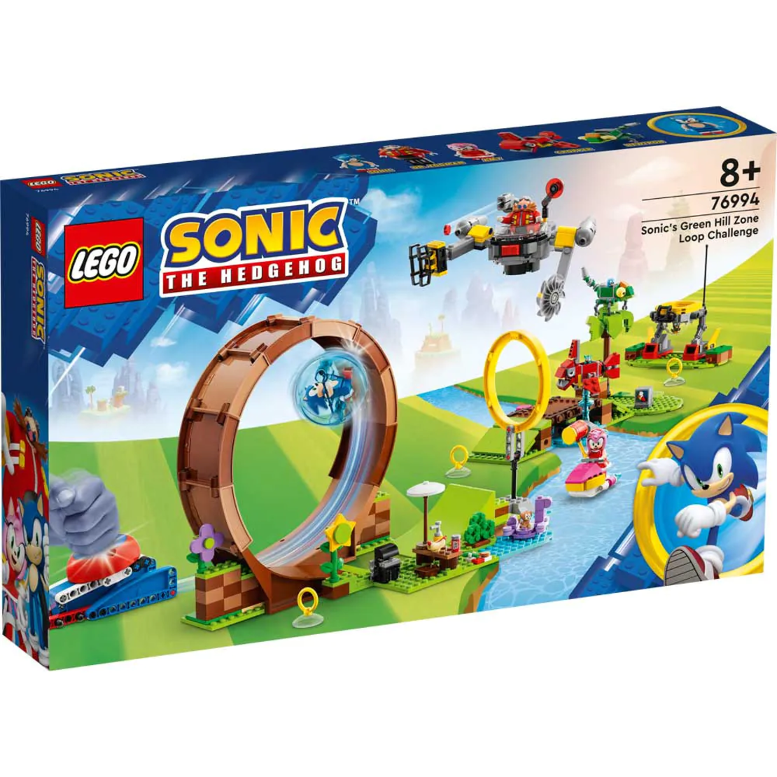 LEGO® Sonic Игра с лупинги в зелената зона 76994