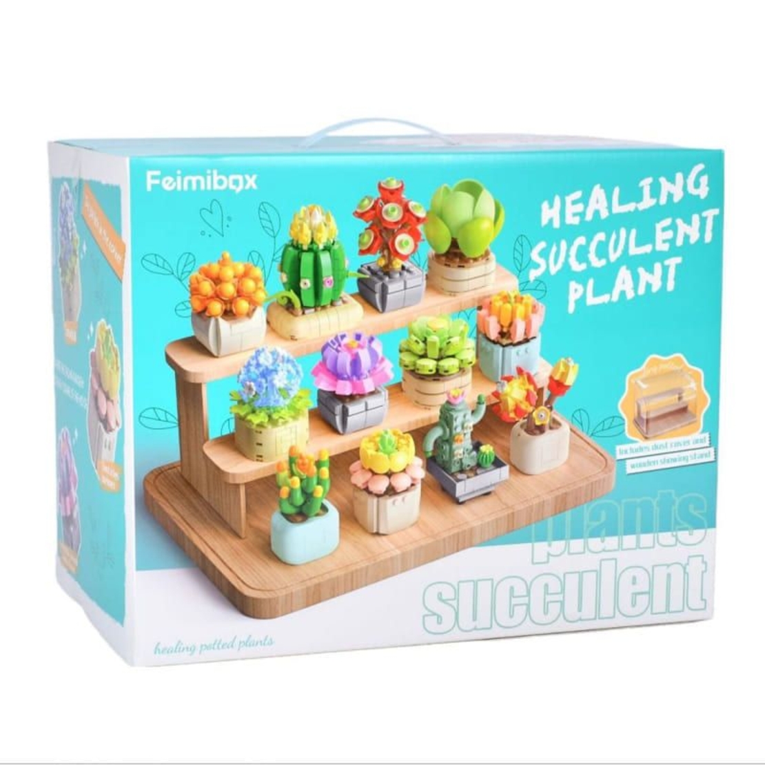 Конструктор Raya Toys Feimibox Малка градина, 1051 ч.