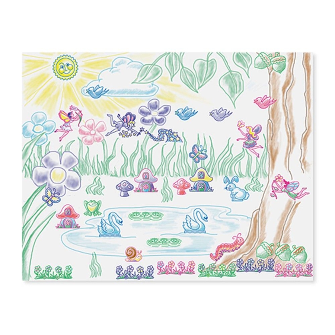 Дървени печати Melissa and Doug Градината на феите 12424