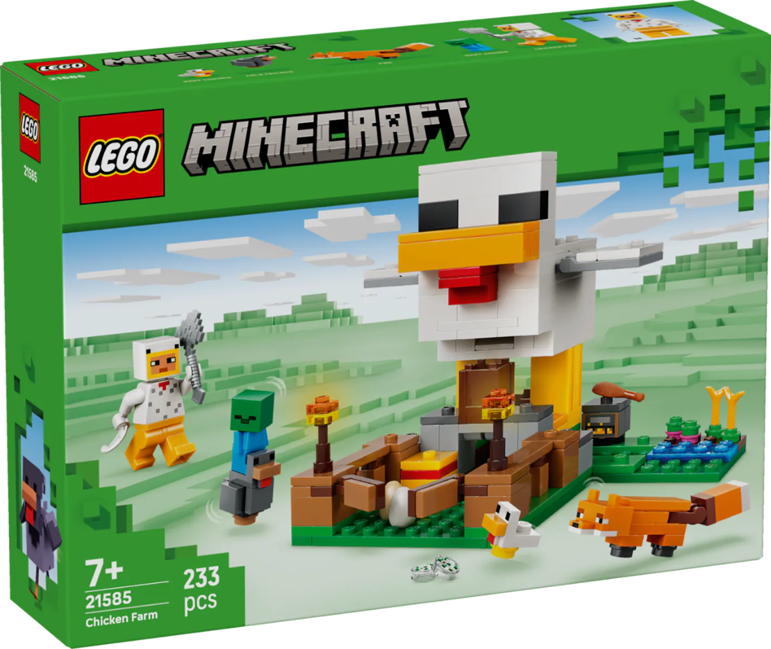 LEGO® Minecraft® Ферма за пилета 21585