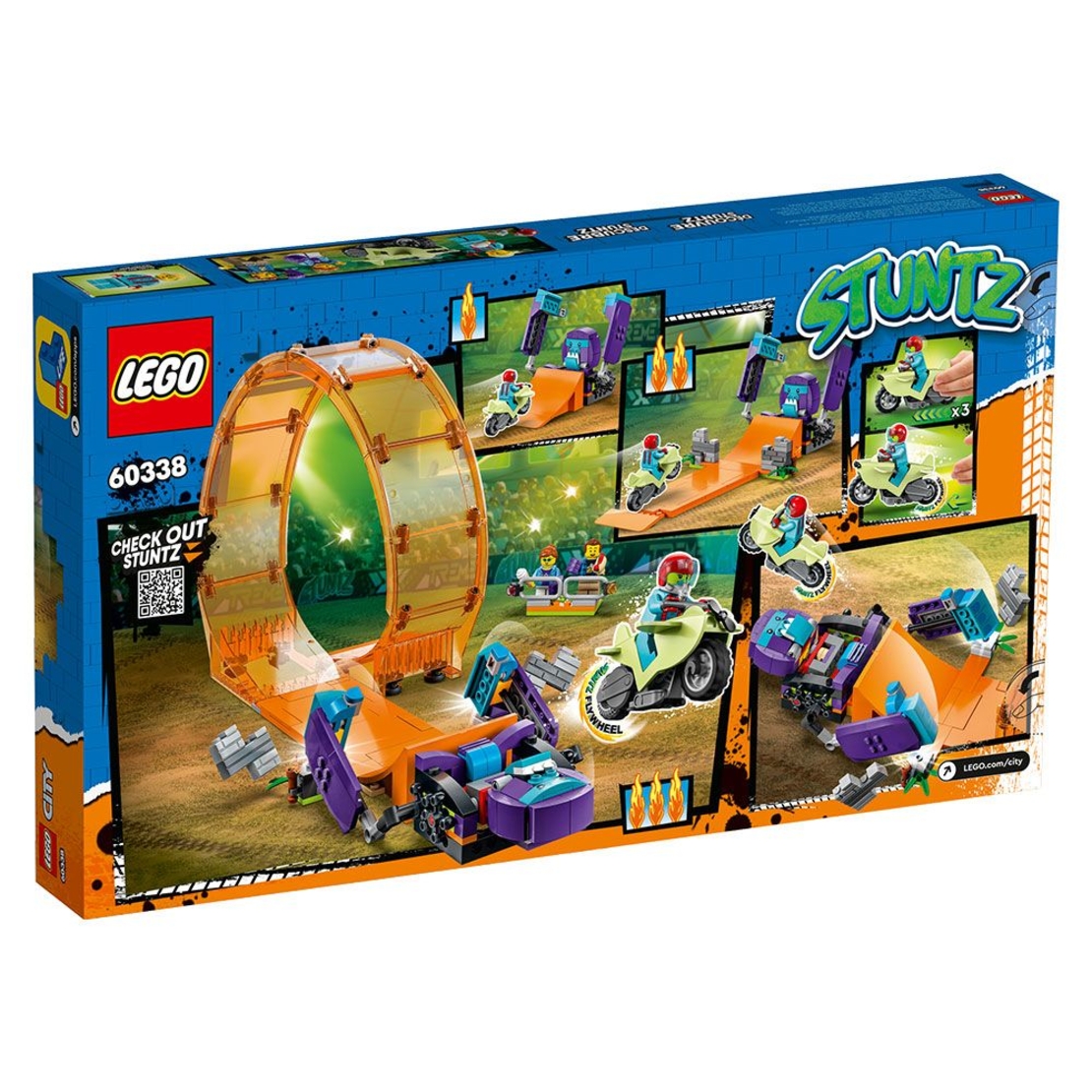 LEGO® City Stuntz Каскадьорски лупинг Chimpanzee Smash 60338