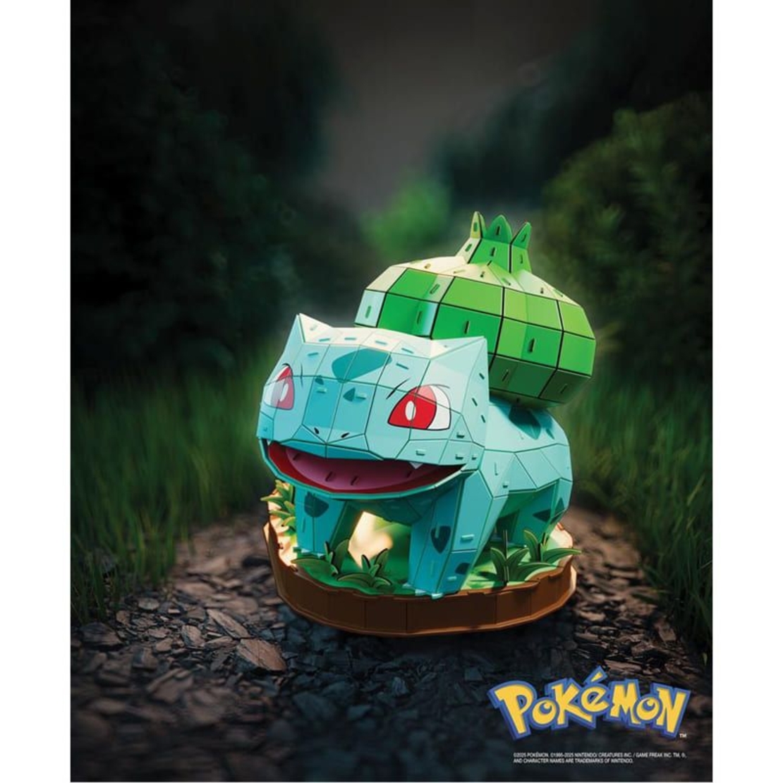 Модел за сглобяване Spin Master 4D Build Pokеmon Bulbasaur, 195 ч.