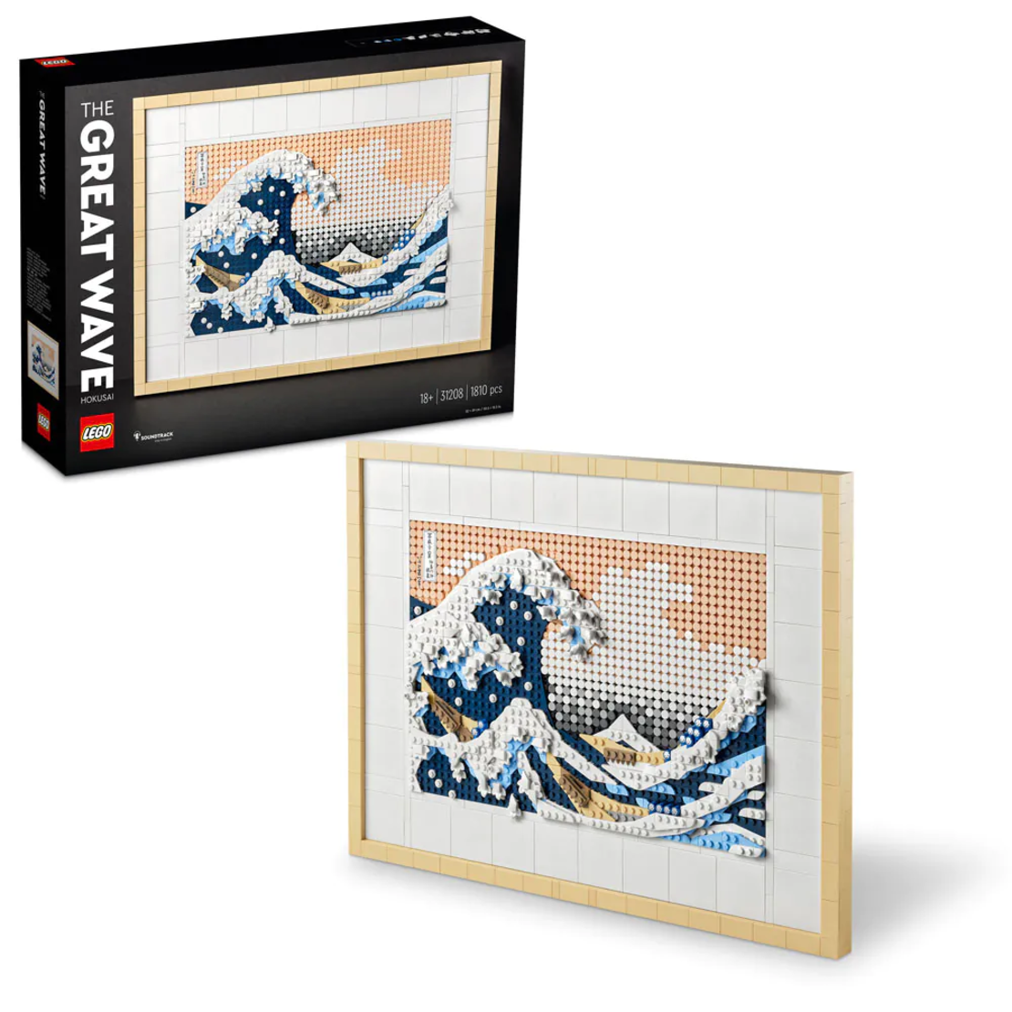 LEGO® Art Хокусай – Голямата вълна 31208