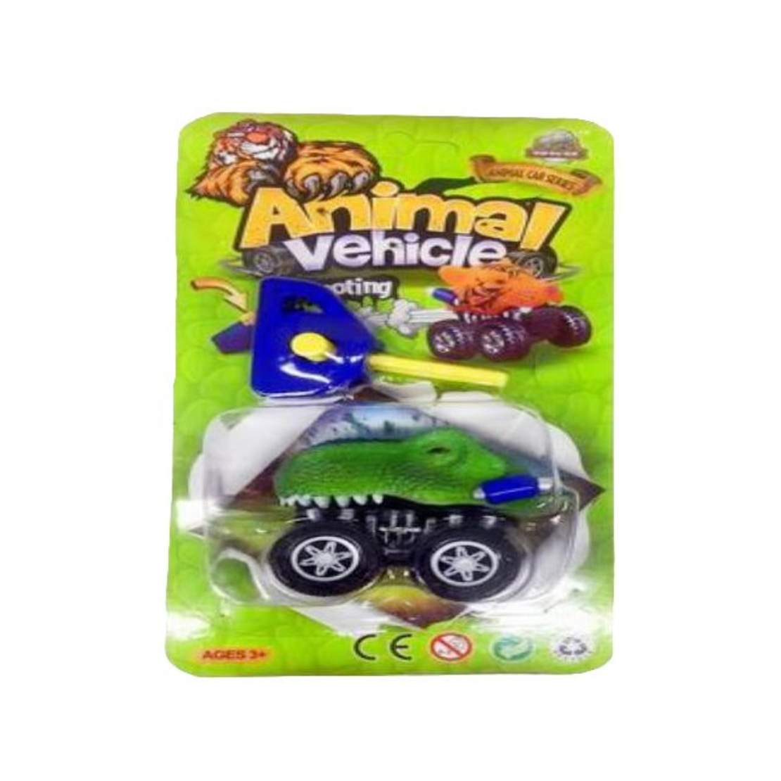 Кола с изстрелвачка Raya Toys Динозавър KZ958-001A
